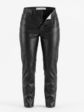 GAP vintage slim high rise vegan leather pants
